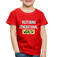 Load image into Gallery viewer, Toddler Premium T-Shirt - red