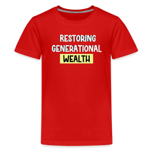 Load image into Gallery viewer, Kids' Premium T-Shirt - red