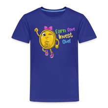 Load image into Gallery viewer, Toddler Madison Dollar Coin Premium T-Shirt - royal blue