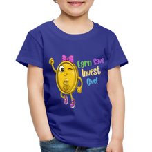 Load image into Gallery viewer, Toddler Madison Dollar Coin Premium T-Shirt - royal blue
