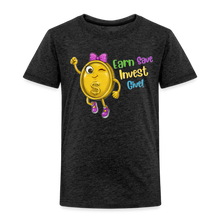 Load image into Gallery viewer, Toddler Madison Dollar Coin Premium T-Shirt - charcoal grey