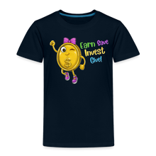 Load image into Gallery viewer, Toddler Madison Dollar Coin Premium T-Shirt - deep navy