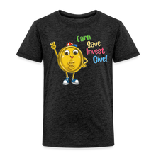 Load image into Gallery viewer, Langston Dollar CoinToddler Premium T-Shirt - charcoal grey