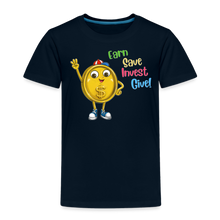 Load image into Gallery viewer, Langston Dollar CoinToddler Premium T-Shirt - deep navy