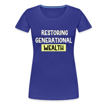 Load image into Gallery viewer, Women’s Premium T-Shirt - royal blue