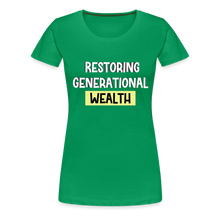 Load image into Gallery viewer, Women’s Premium T-Shirt - kelly green