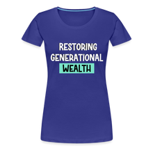 Load image into Gallery viewer, Women’s Premium T-Shirt - royal blue