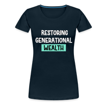 Load image into Gallery viewer, Women’s Premium T-Shirt - deep navy