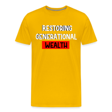 Load image into Gallery viewer, Men's Premium T-Shirt - sun yellow