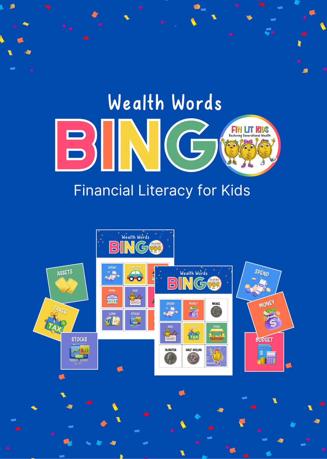 Wealth Words Bingo