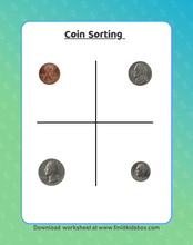 Load image into Gallery viewer, Madison&#39;s 1st Dollar - Color Worksheets
