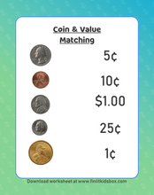 Load image into Gallery viewer, Madison&#39;s 1st Dollar - Color Worksheets
