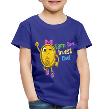 Load image into Gallery viewer, Toddler Madison Dollar Coin Premium T-Shirt - royal blue
