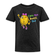 Load image into Gallery viewer, Toddler Madison Dollar Coin Premium T-Shirt - charcoal grey
